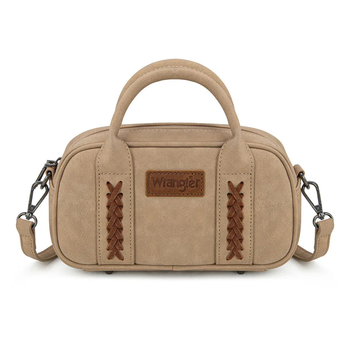 Wrangler Whipstitch Mini Satchel/Crossbody Bag