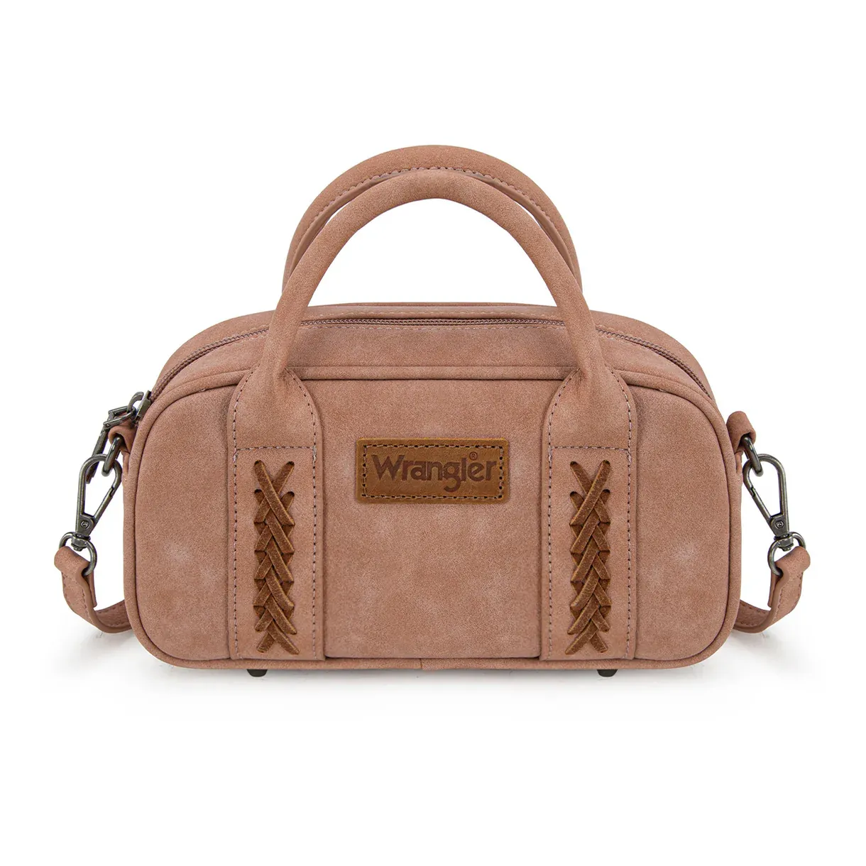 Wrangler Whipstitch Mini Satchel/Crossbody Bag