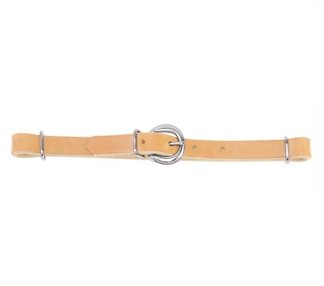 Weaver Equine Horizons Straight Harness Leather Curb Strap