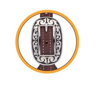 Weaver Equine Basin Cowboy Regular Spur Straps