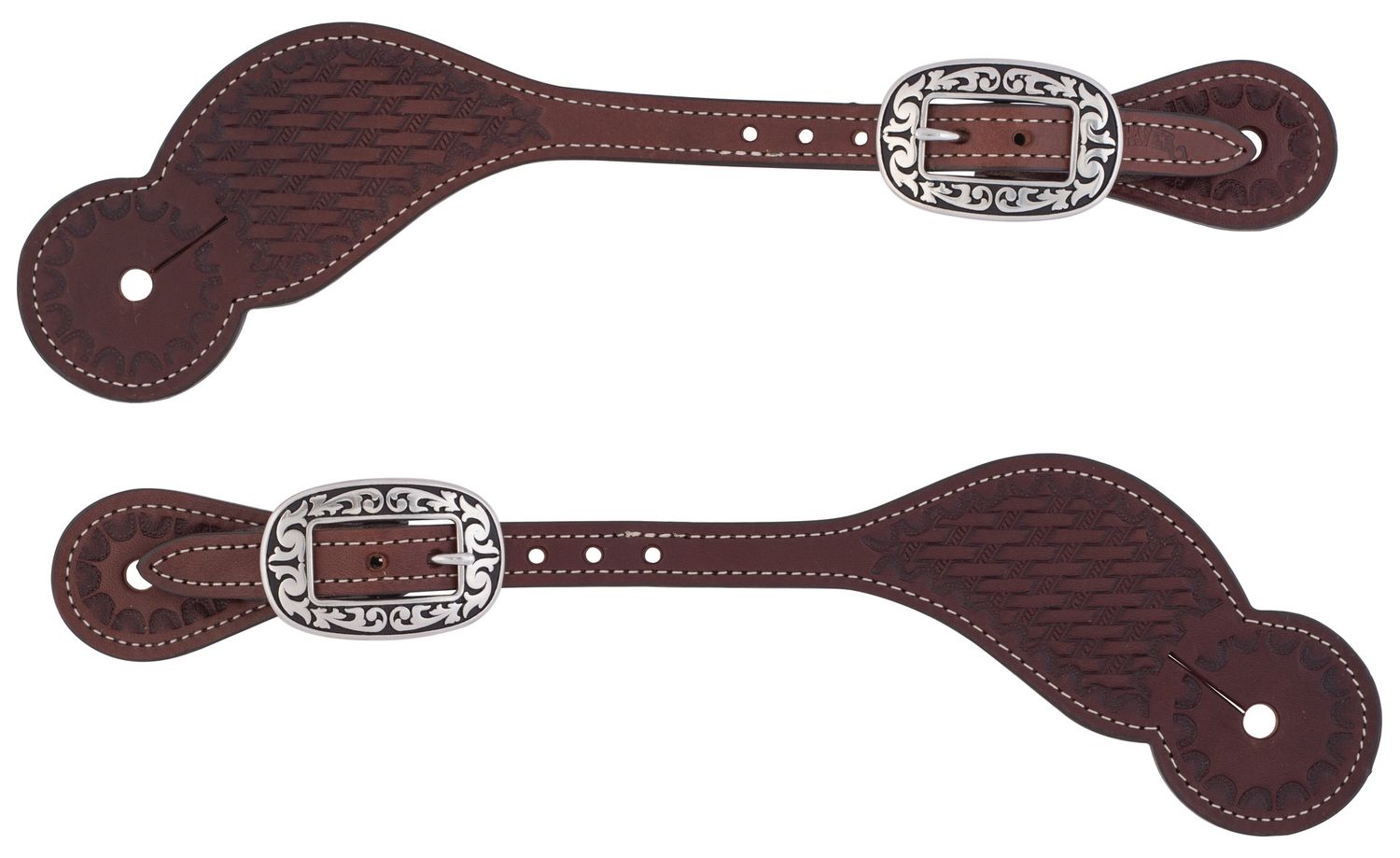 Weaver Equine Basin Cowboy Regular Spur Straps