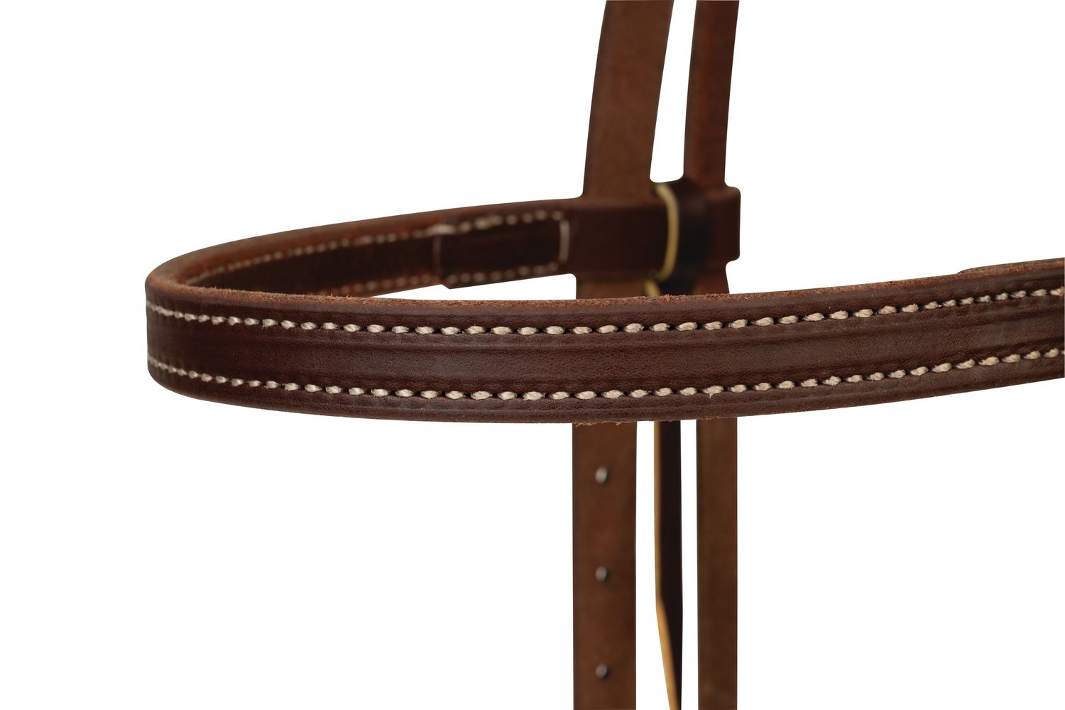 STS Ranch Signature Tack 3/4" Browband Headstall - Broken Bit Engraved Hardware