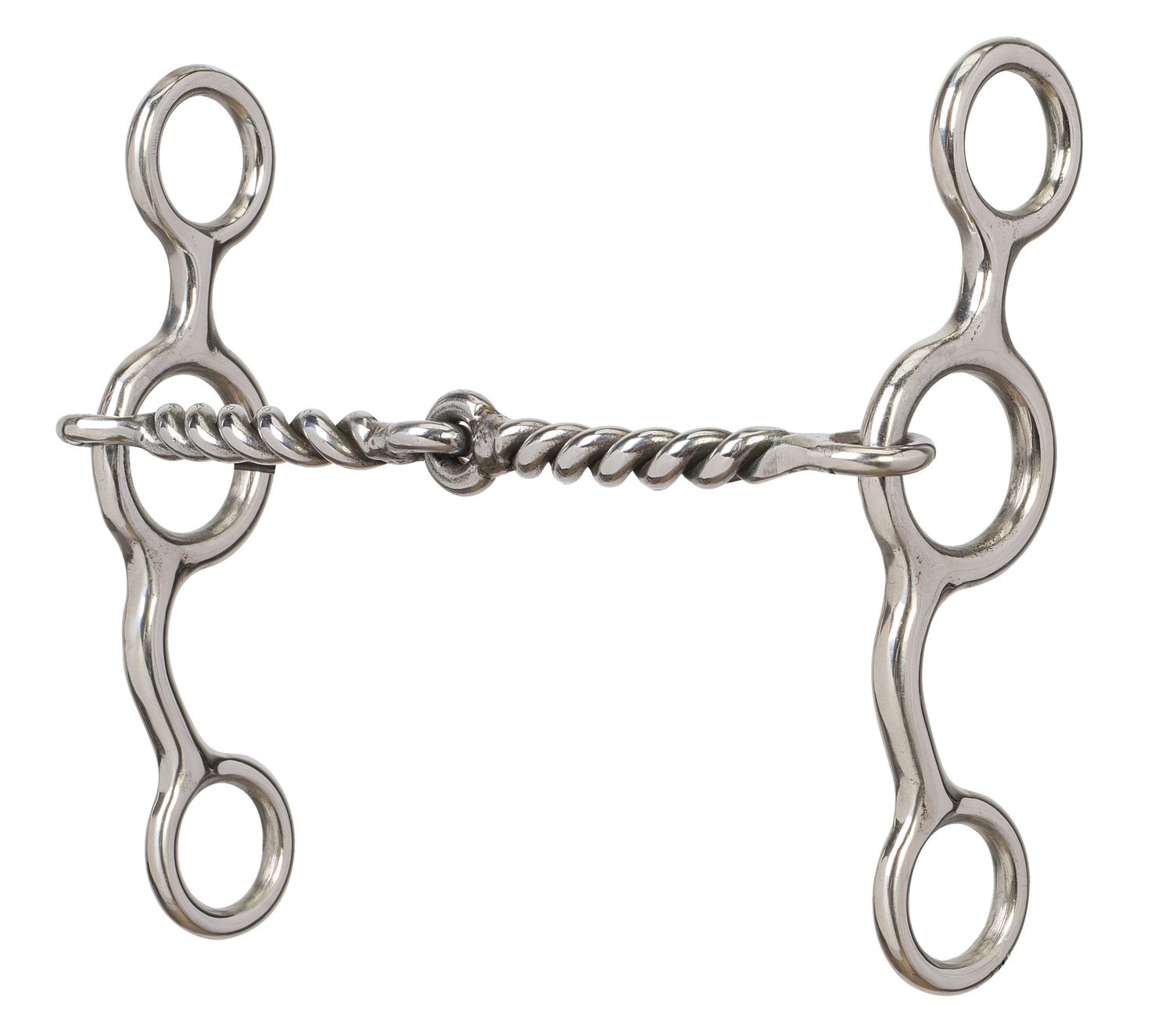 Weaver Equine All Purpose Bit with 5" Sweet Iron Twisted Wire Snaffle Mouth