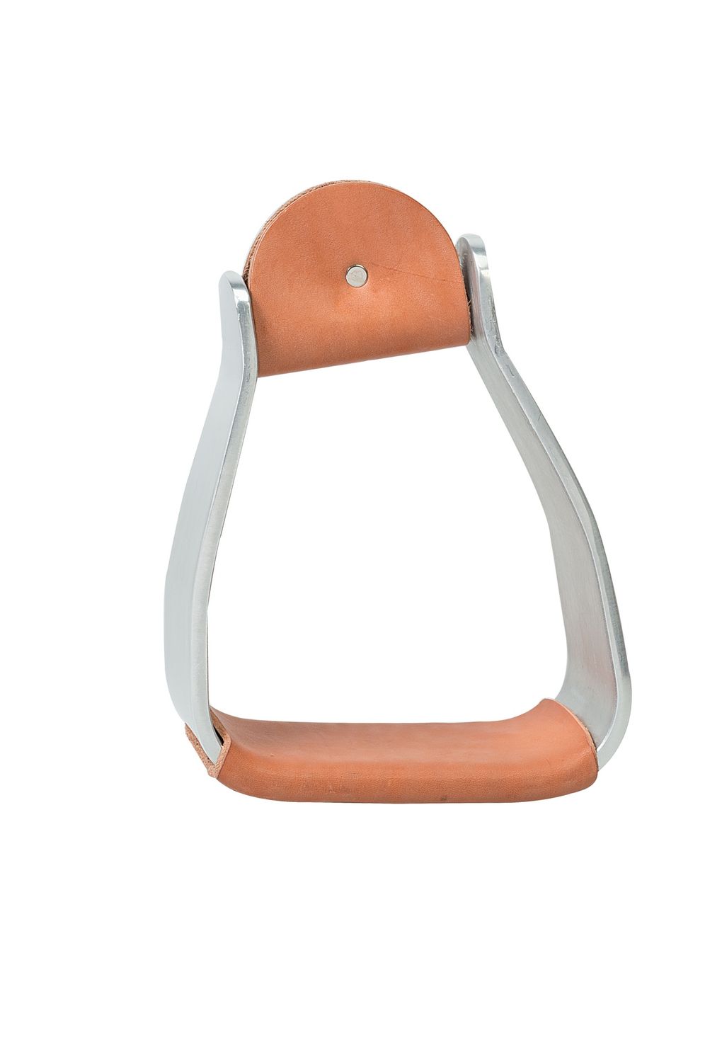 Weaver Leather Supply Sloped Aluminum Stirrups with Leather
