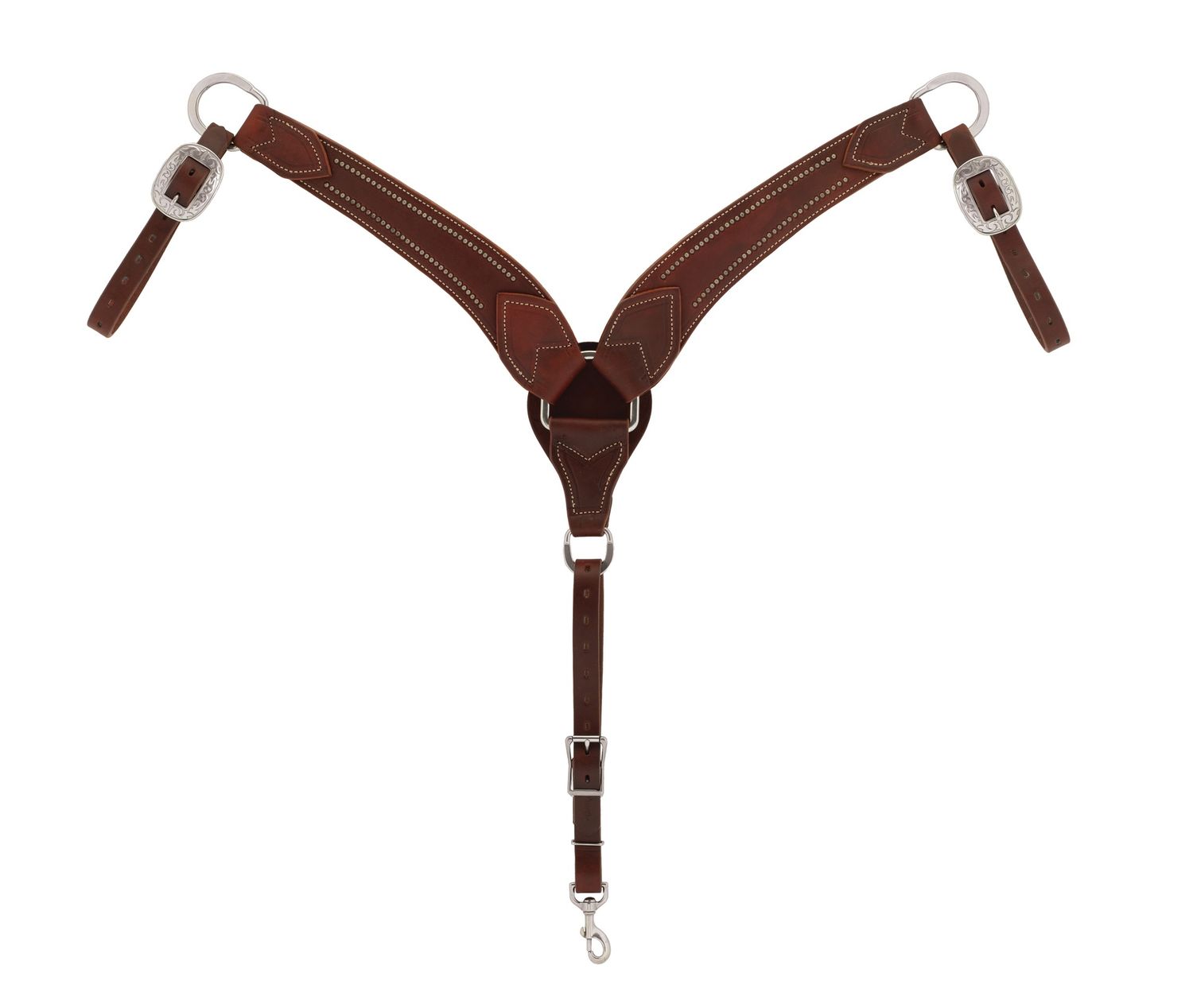 Weaver Equine Leather Roper Breast Collar, Stockman