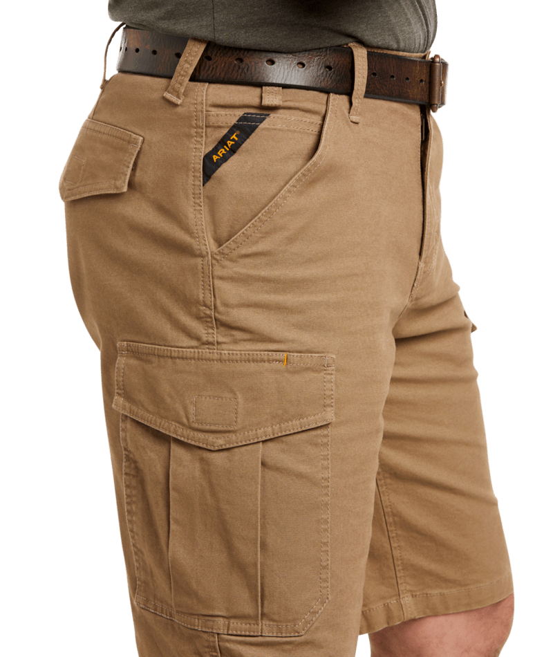 Ariat Men's Rebar DuraStretch Made Tough Cargo 11" Short