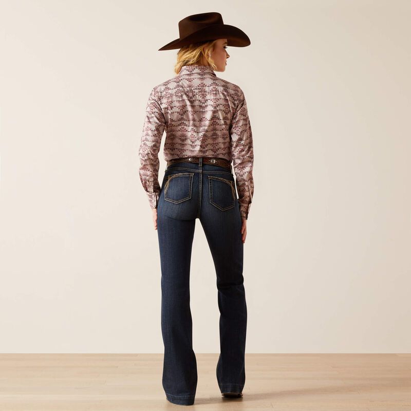 Ariat Women's High Rise Naz Slim Trouser Jeans