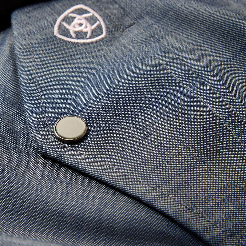 Ariat Men's Wrinkle Free Refined Slub Classic Fit Shirt