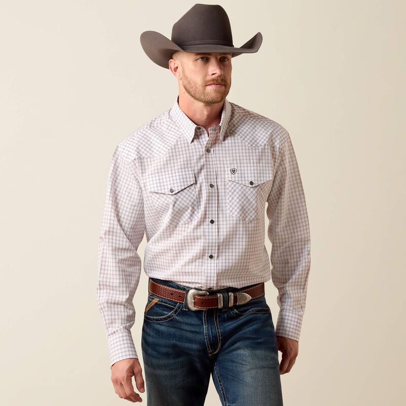 Ariat Men's Wrinkle Free Draco Classic Fit Snap Shirt