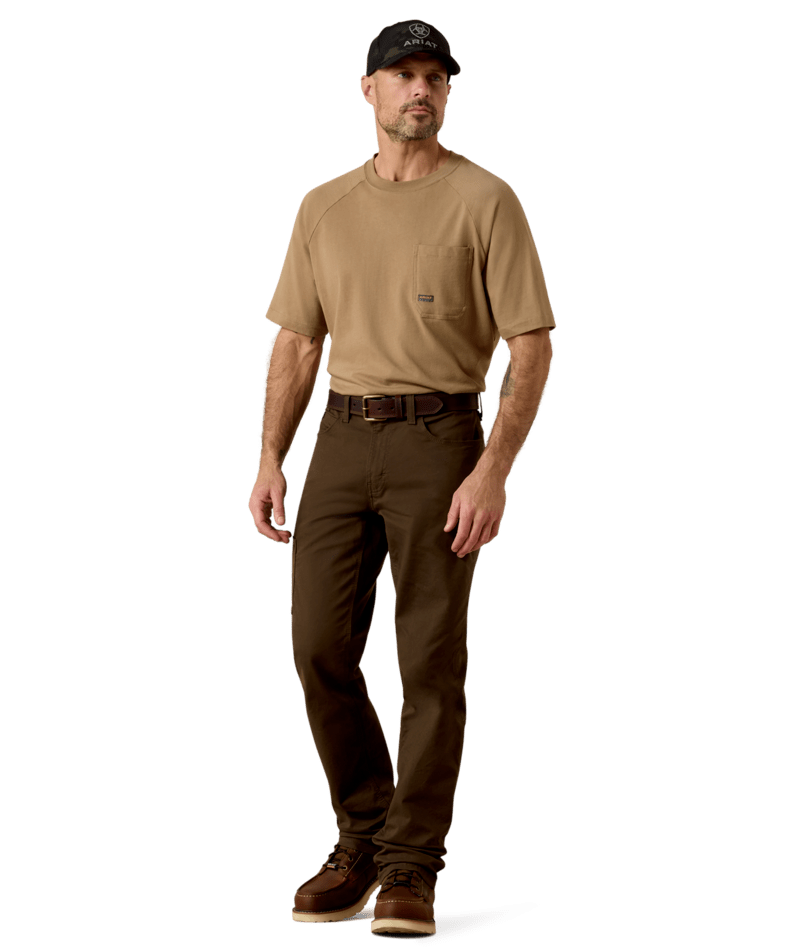 Ariat Men's Rebar M4 Relaxed Made Tough DuraStretch Straight Leg Pants