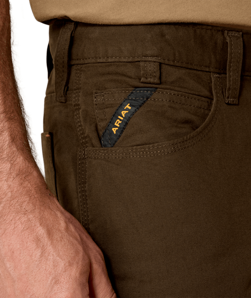 Ariat Men's Rebar M4 Relaxed Made Tough DuraStretch Straight Leg Pants