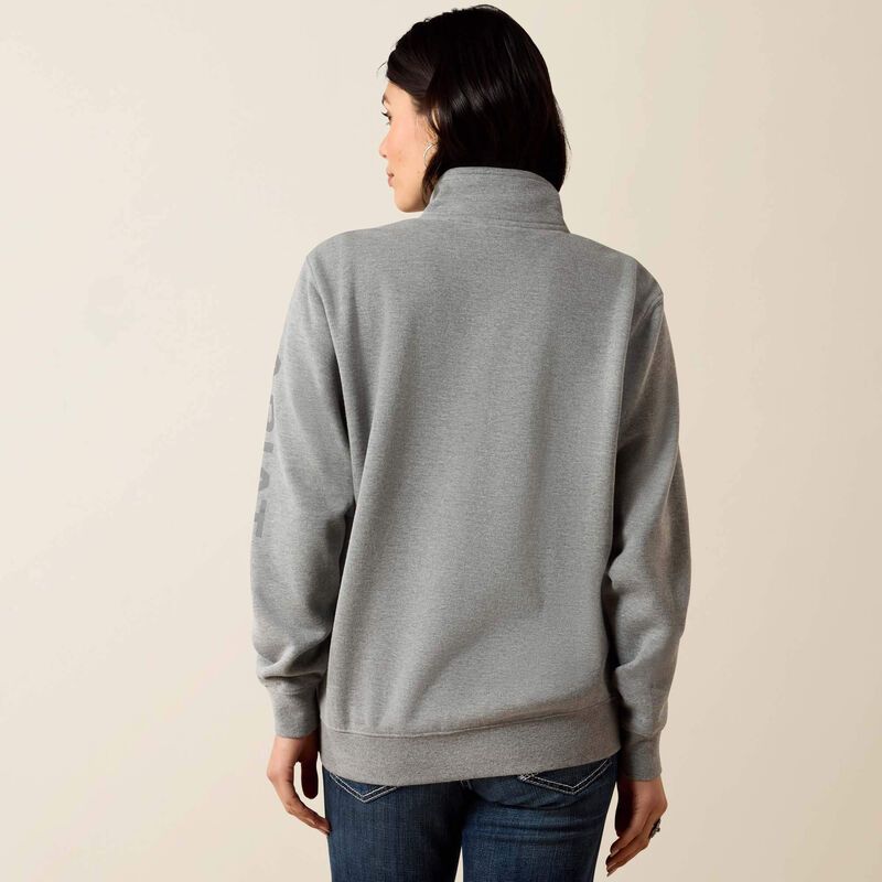Ariat Women's Logo 1/2 Zip Sweatshirt