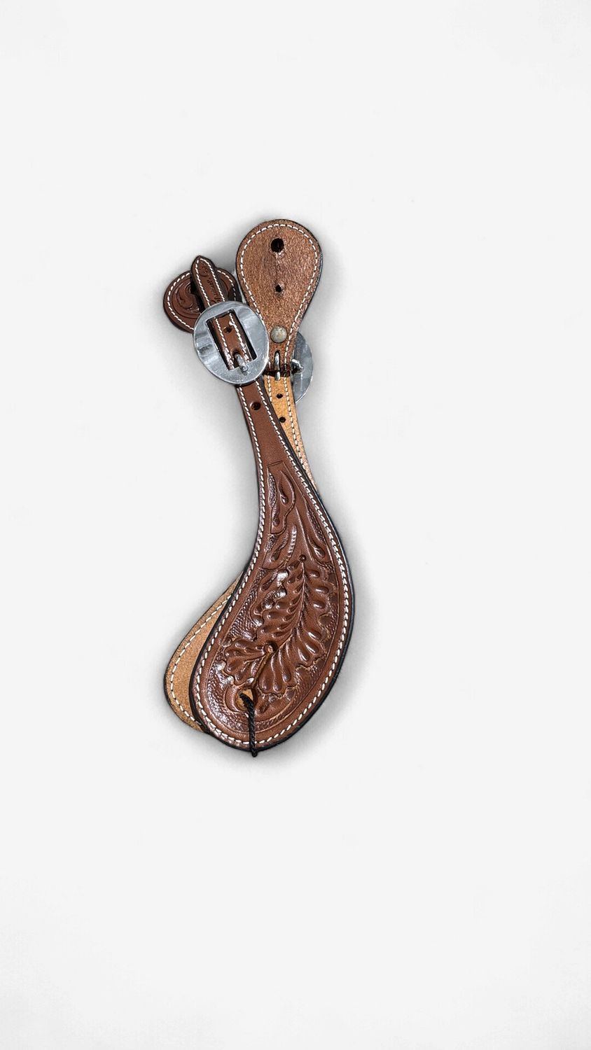 Professional’s Choice PC Spur Strap Oak Muleshoe W