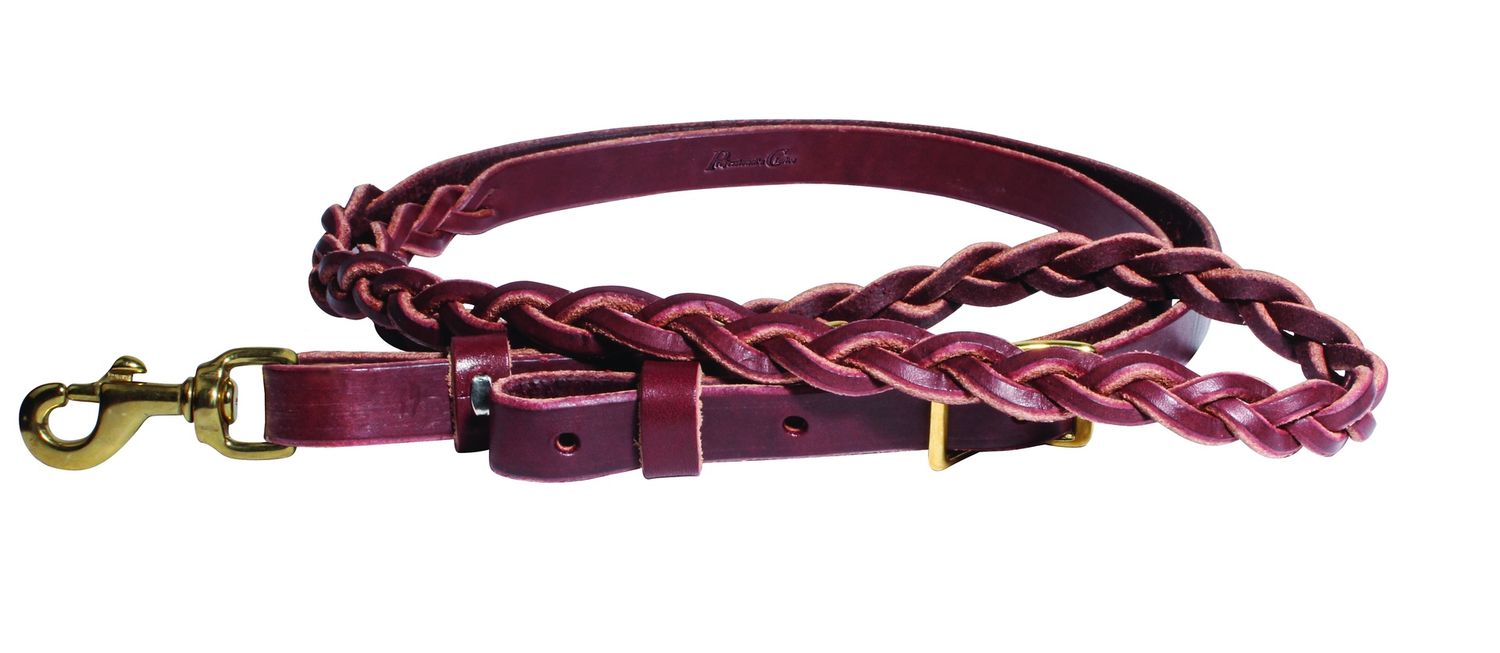 Professional’s Choice 3-Plait BUR Roping Rein Sb