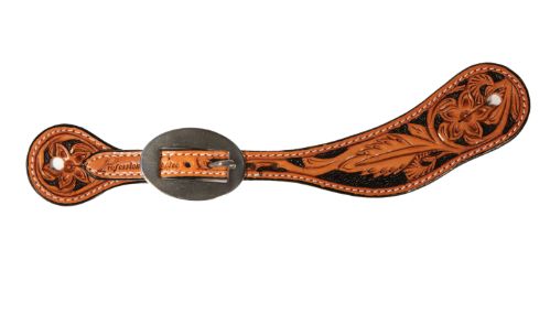 Professional’s Choice PC Spur Strap Flrl Nat/Black L/Y