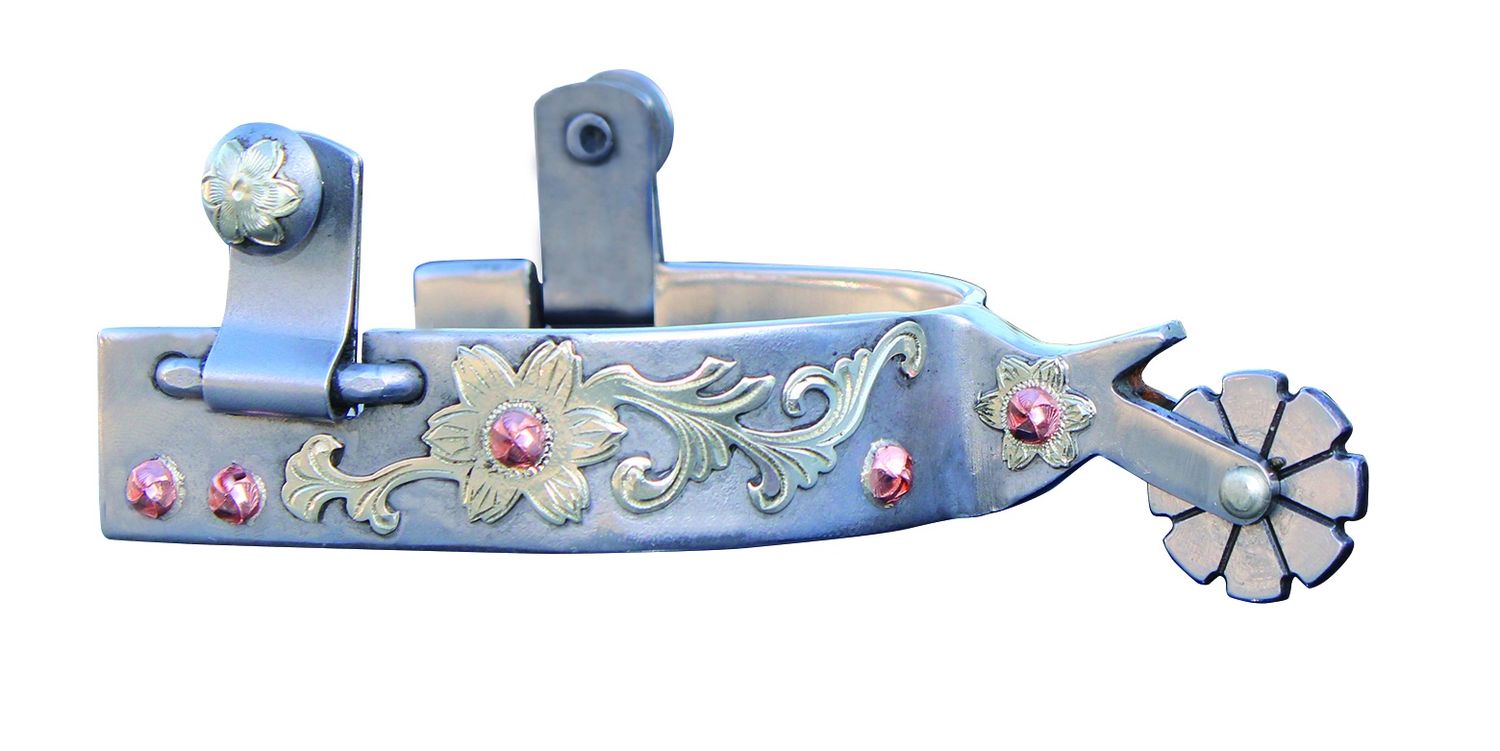 Professional’s Choice PC Floral Copper Dot Spur