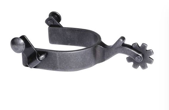 Professional’s Choice PC Youth Spur Gunmetal, Color: Gunmetal