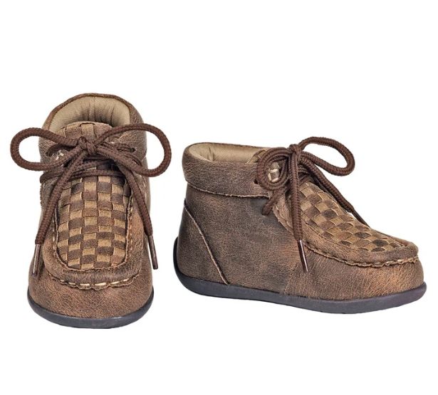 Double Barrel Carson Toddler Casual Shoes - Brown