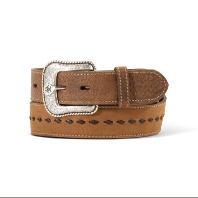 Ariat 1-1/2" Crazy Horse Bullet Bck Lace Brown