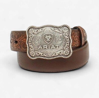 Ariat B1-1 / 4" Floral Tabs Brown