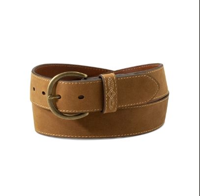 Ariat 1-1/2" Bug Stitch Harness Buckle Medium Brown