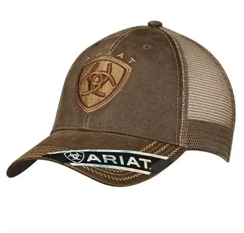 Ariat Men's Oilskin Mesh Brown