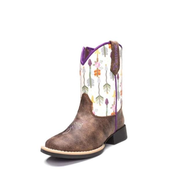 Twister Hannah Toddler Western Boots - Brown