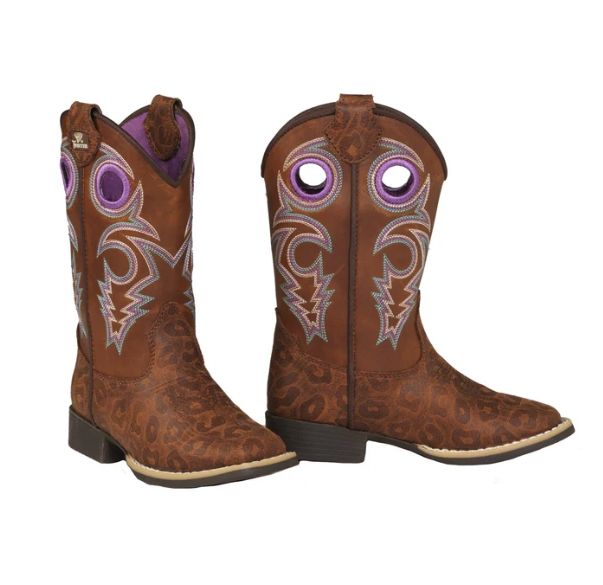 Twister Dottie Children's Western Boots - Brown