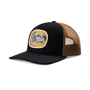 Ariat Women's Snapback Eagle Skull Patch Black