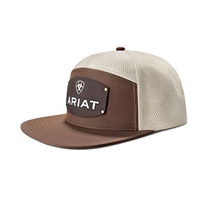 Ariat Snapback 7-Panel Ariat Patch Brown