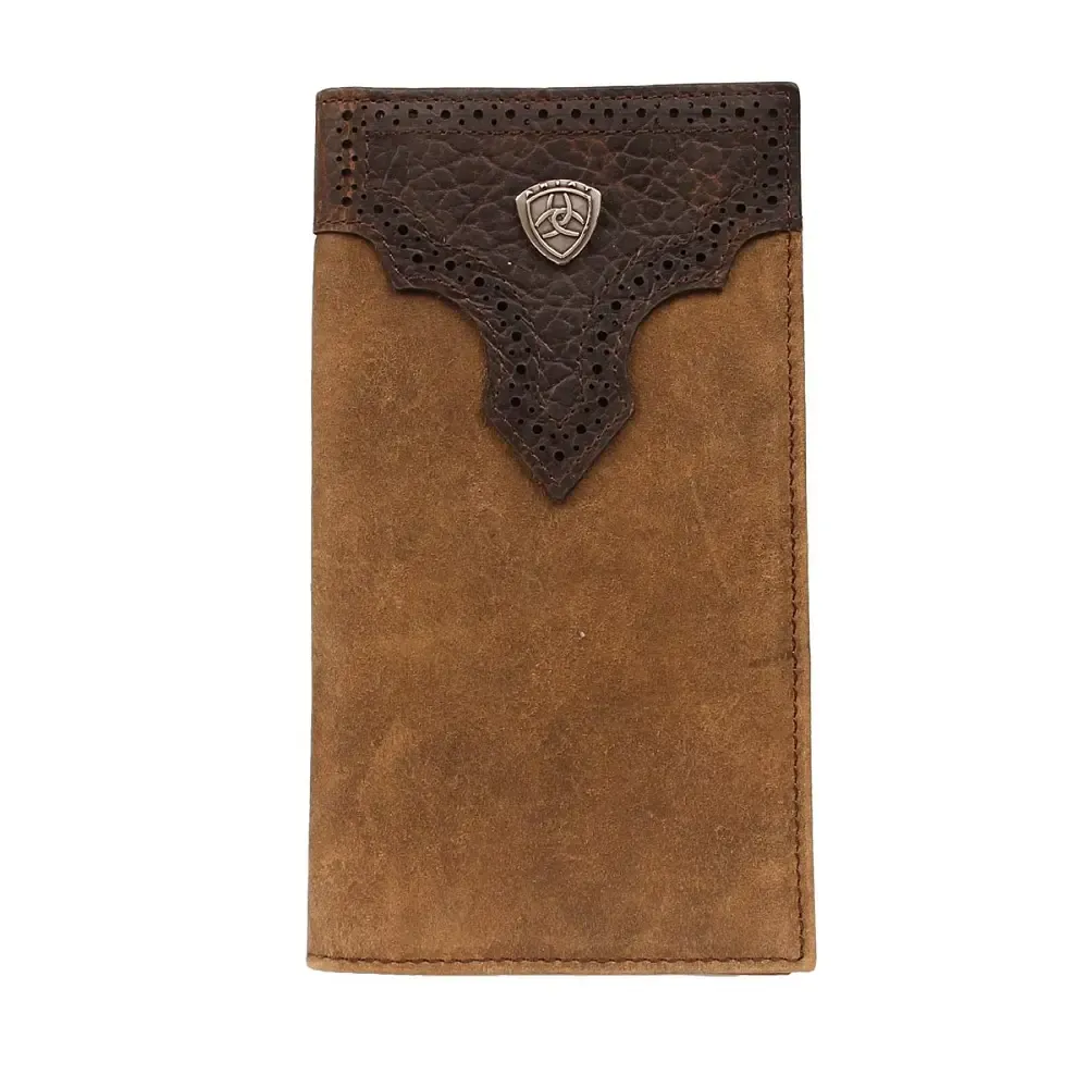 Ariat Rodeo Perforated Overlay Shield Medium Brown