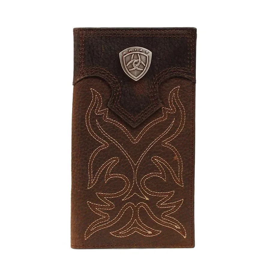 Ariat Rodeo Boot Stitch Shield Brown