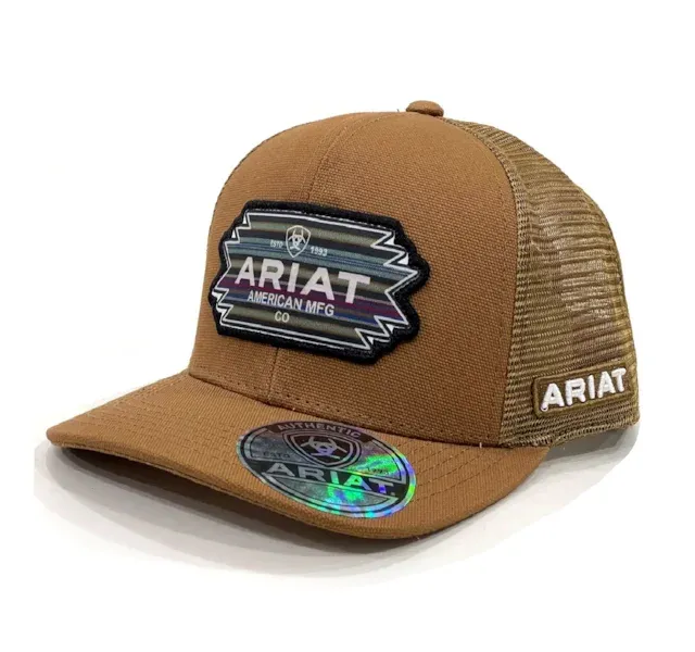 Ariat Men's Snapback Multi Southwest Patch Gold