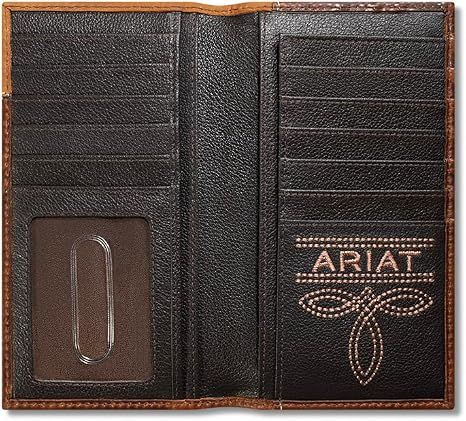 Ariat Rodeo Boot Stitch OIvrlay Brown
