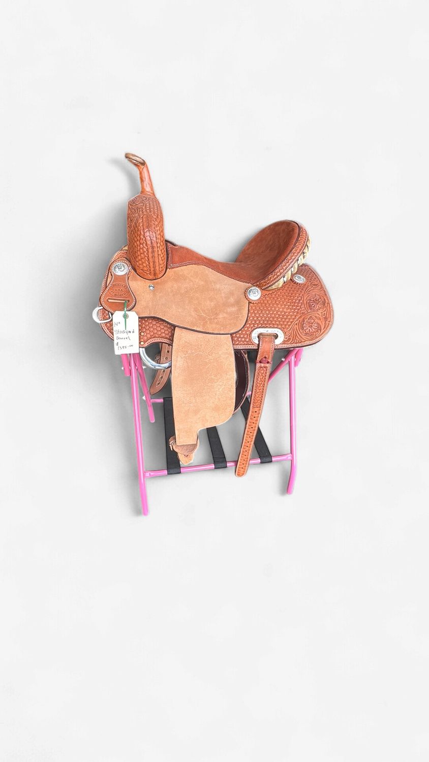 Stockyard 14” Barrel Saddle 3
