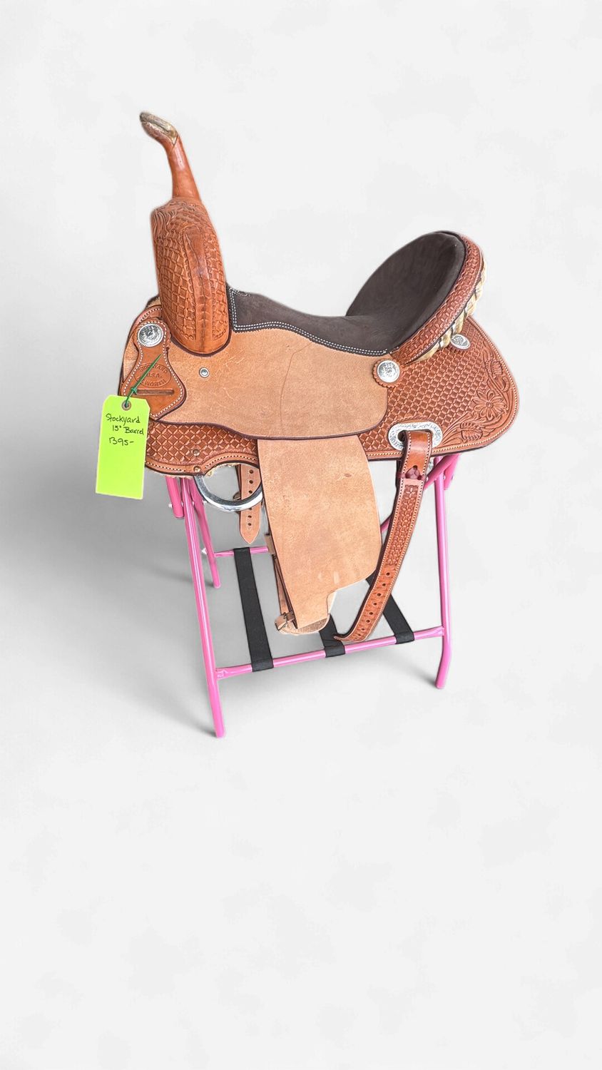 Stockyard 15” Barrel Saddle