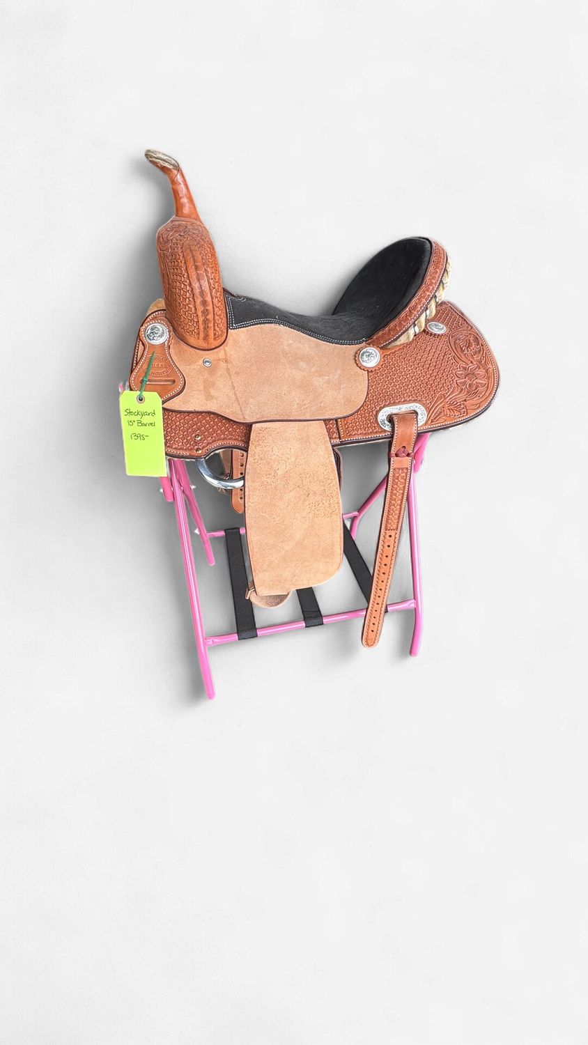 Stockyard 15” Barrel Saddle 3