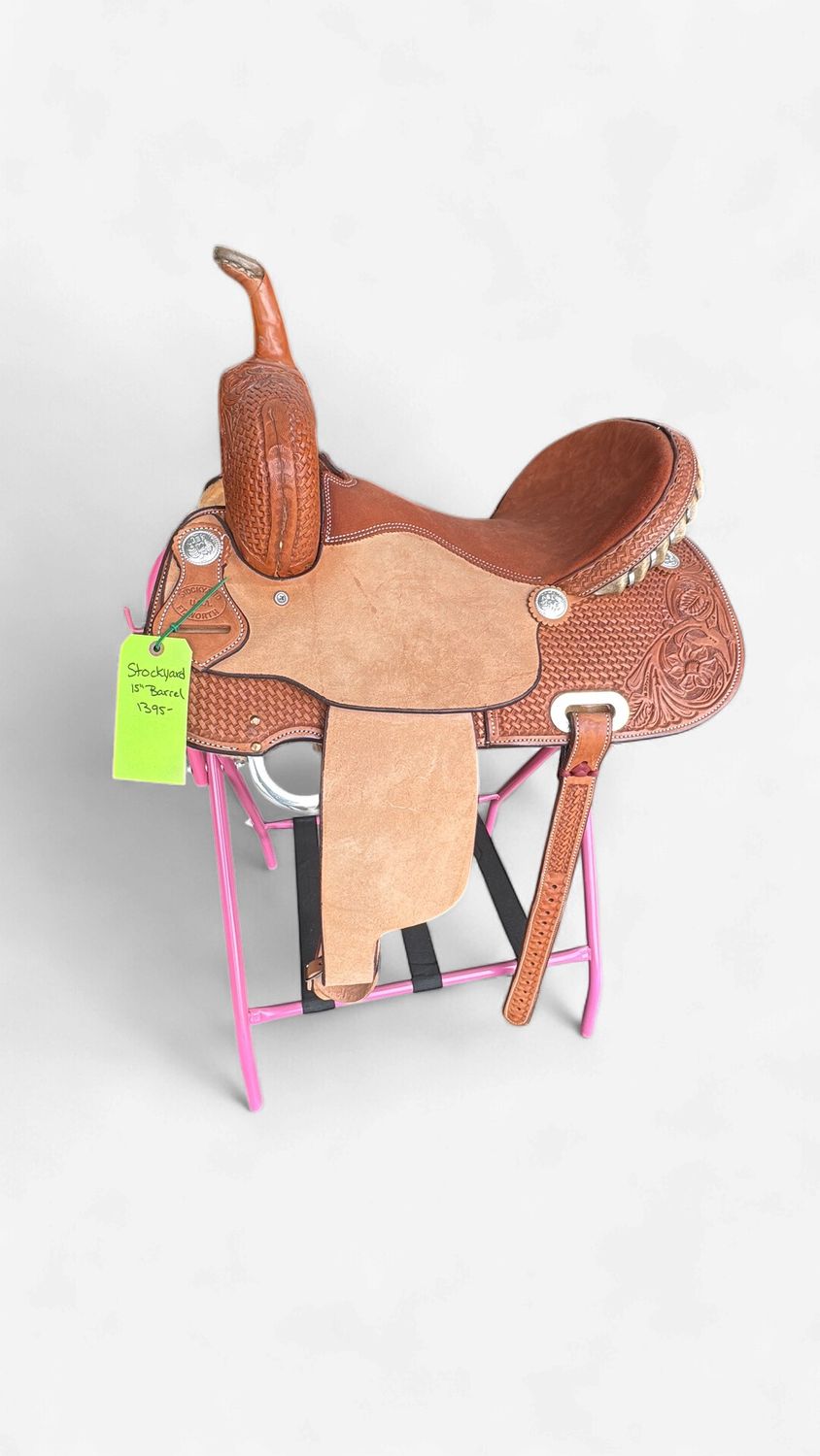 Stockyard 15” Barrel Saddle 4