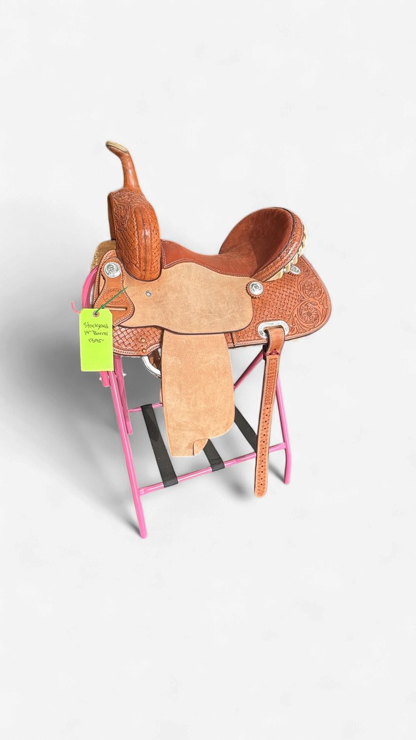Stockyard 14” Barrel Saddle