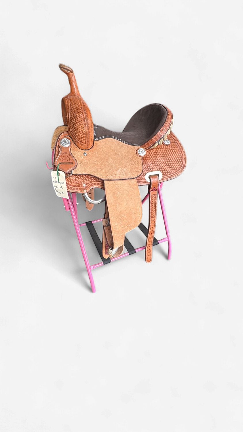 Stockyard 14” Barrel Saddle 4
