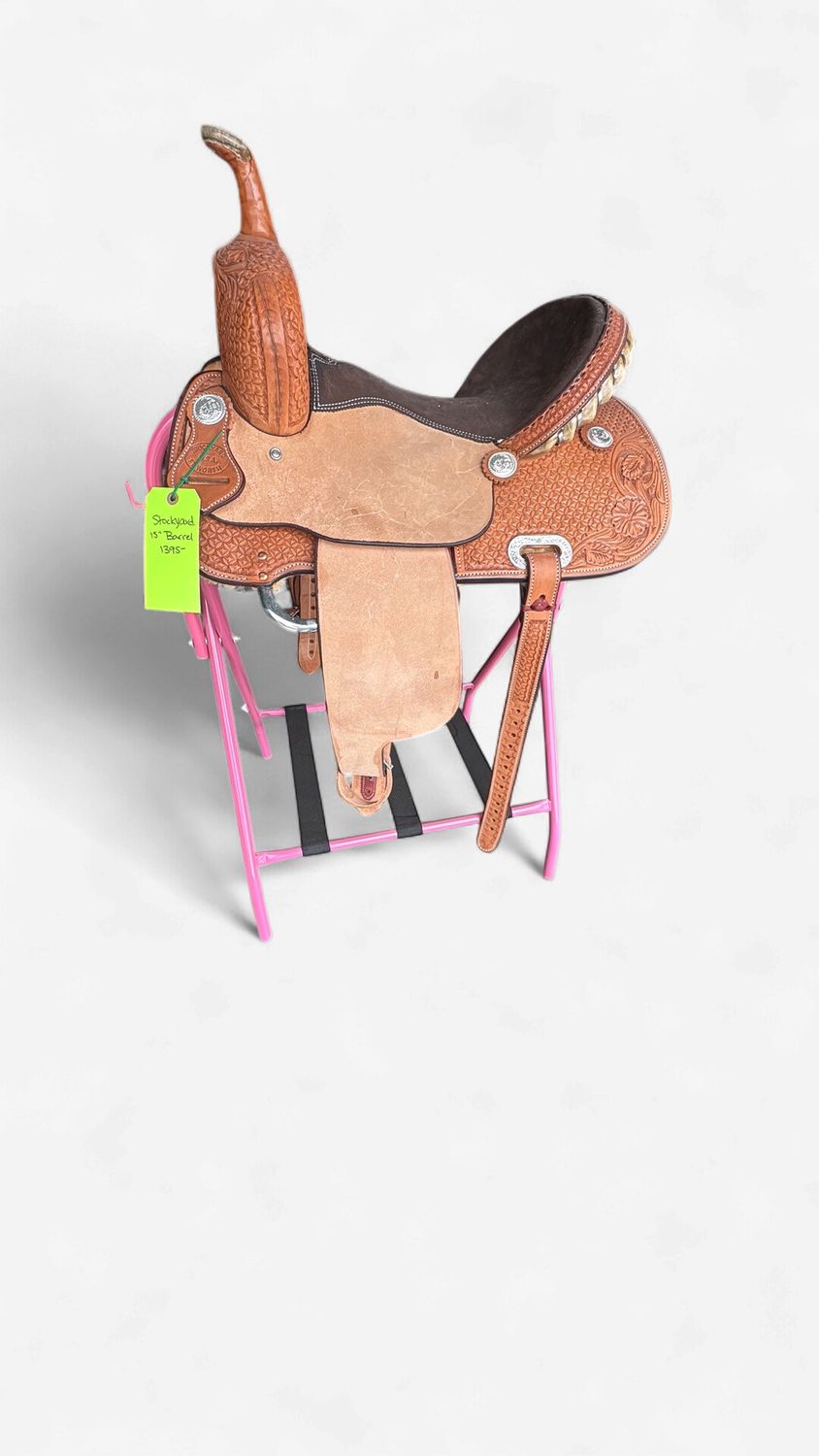 Stockyard 15” Barrel Saddle 2