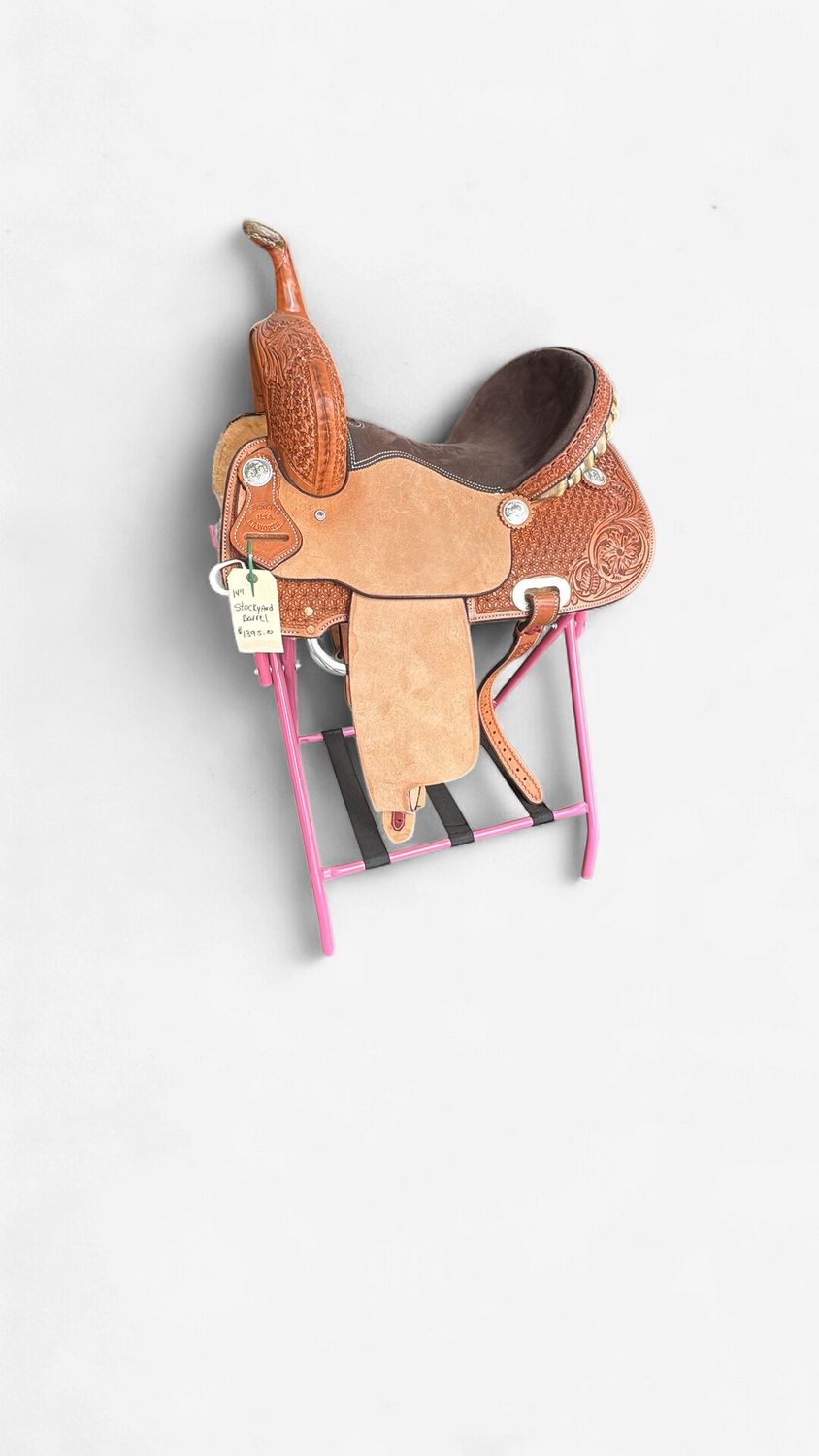 Stockyard 14” Barrel Saddle 2