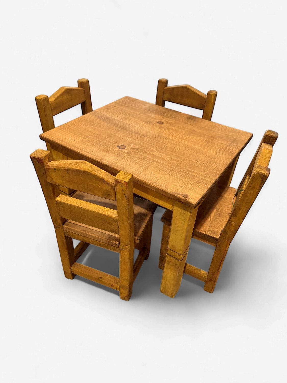 Kid's Wood Table &amp; Chair Set
