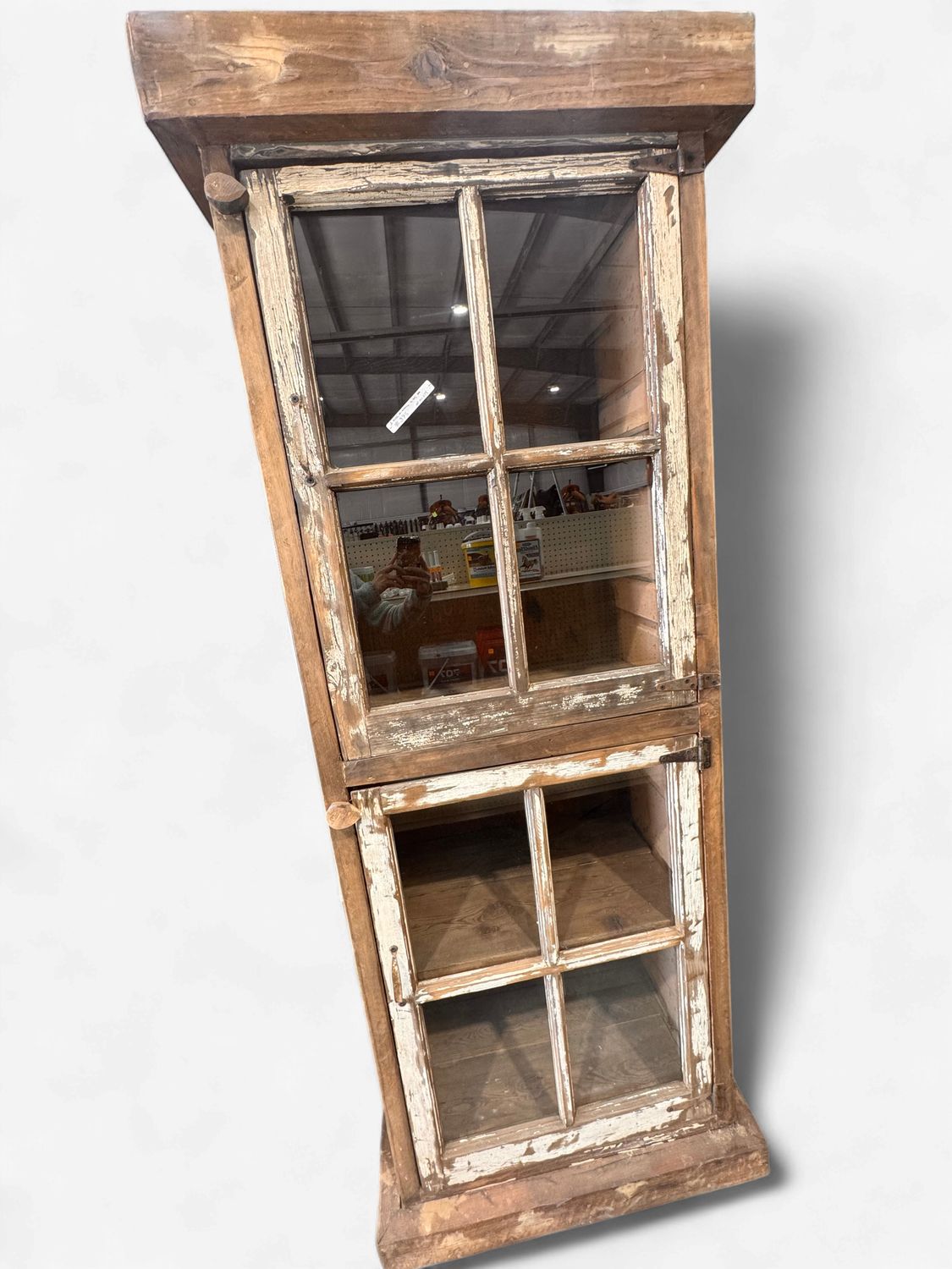 Armoire with 4 Glass 2 Doors