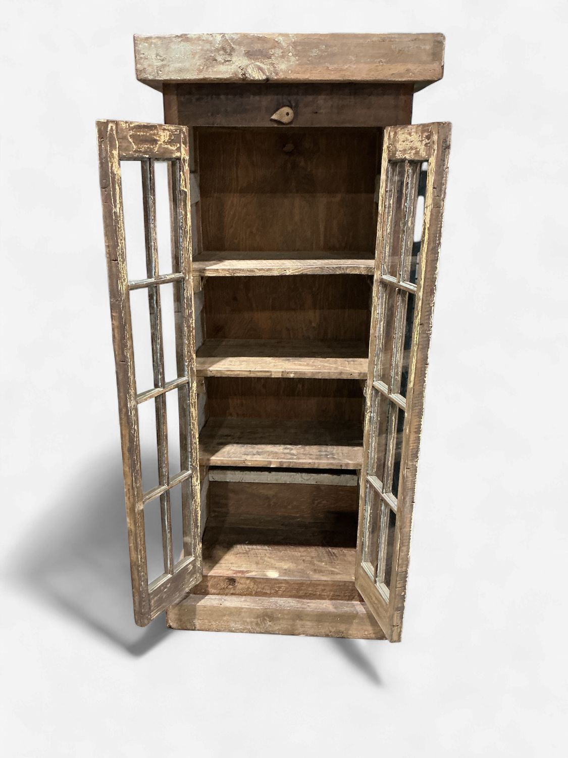 Tall Old Door Cabinet