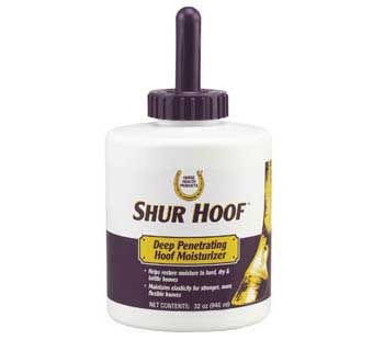 HH Shur Hoof Dressing With Brush 32OZ