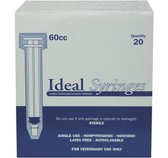 Syringe 60CC Luer Lock