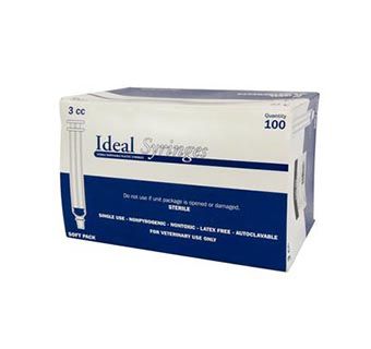 Syringe 3CC Luer Slip