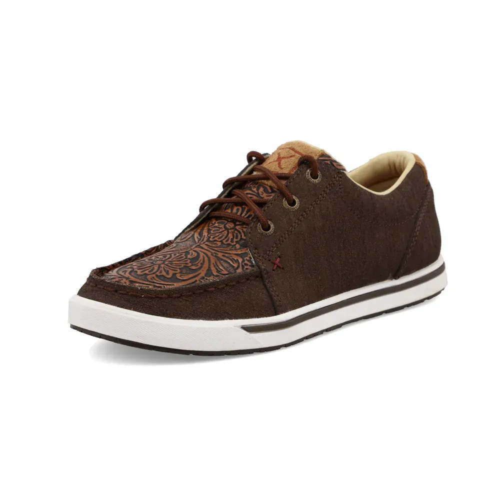 Twisted X Women's Kicks - Cocoa &amp; Tooled Brown