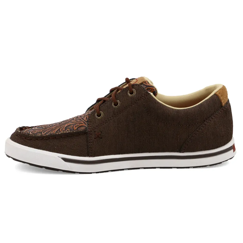 Twisted X Women's Kicks - Cocoa &amp; Tooled Brown